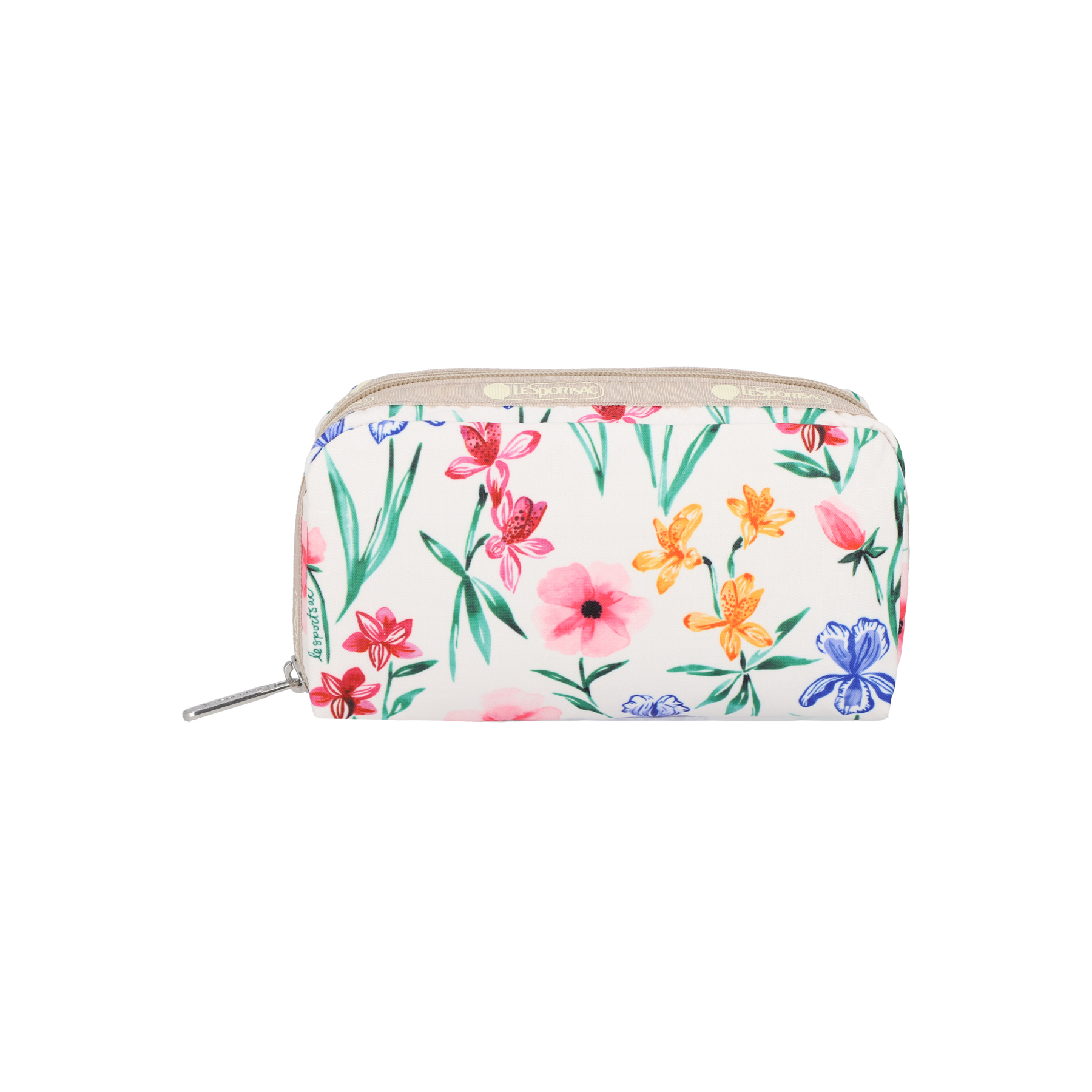 長形化妝袋 (WATERCOLOR BOTANICAL)