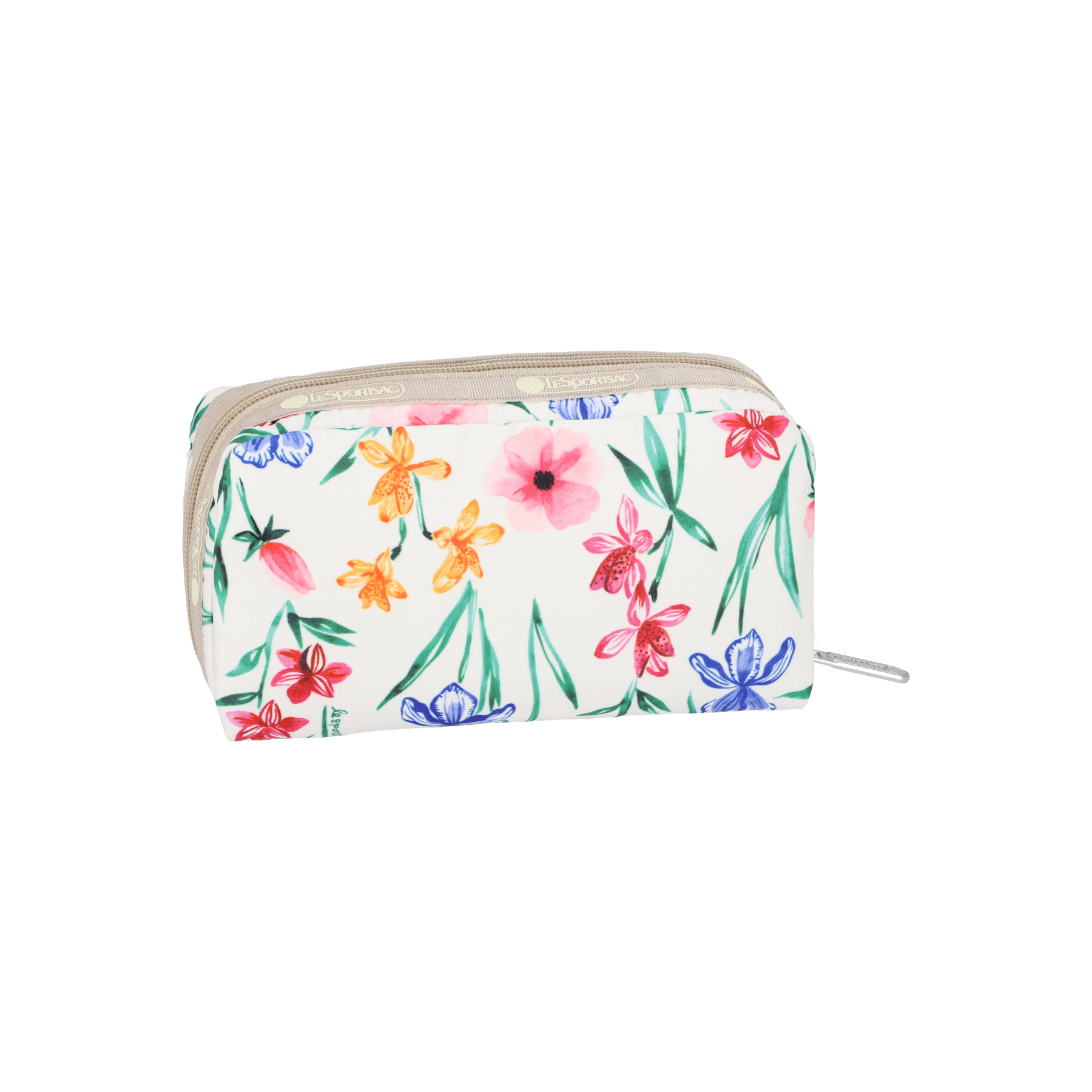 長形化妝袋 (WATERCOLOR BOTANICAL)