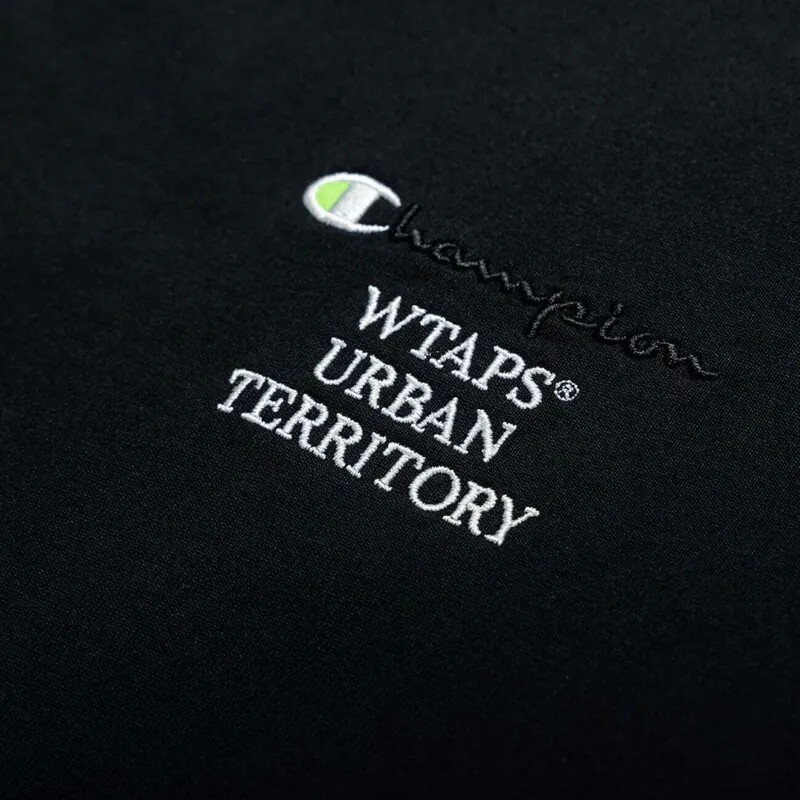 Wtaps × Champion Academy S/S T-Shirts WTAPS x Champion Academy SS Cotton Ash Gray [Lサイズ] /ダブル