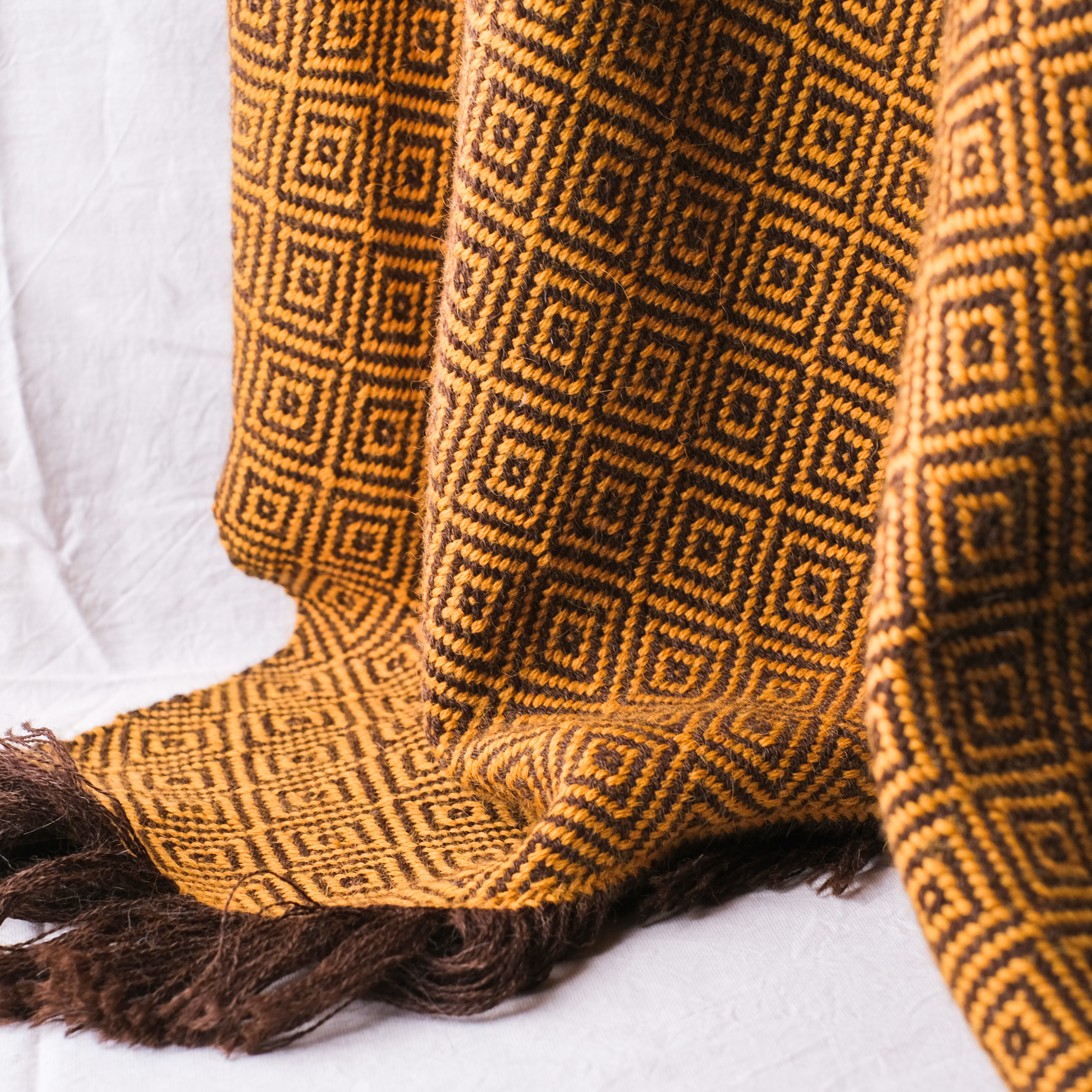 【限量】安地斯羊駝斗篷｜千穗 ｜秘魯