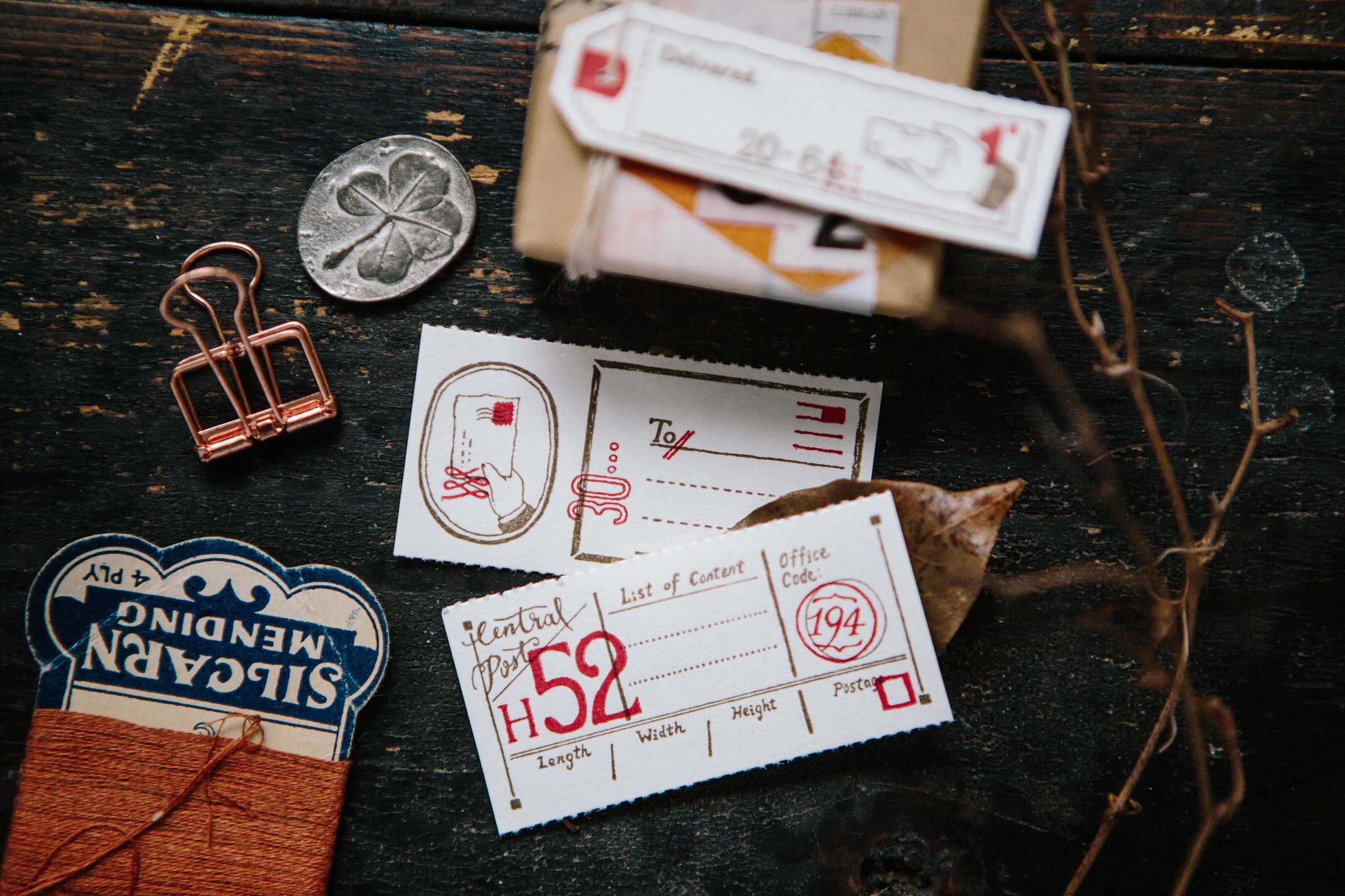 郵務 活版便箋本｜OURS 森林好朋友 台灣