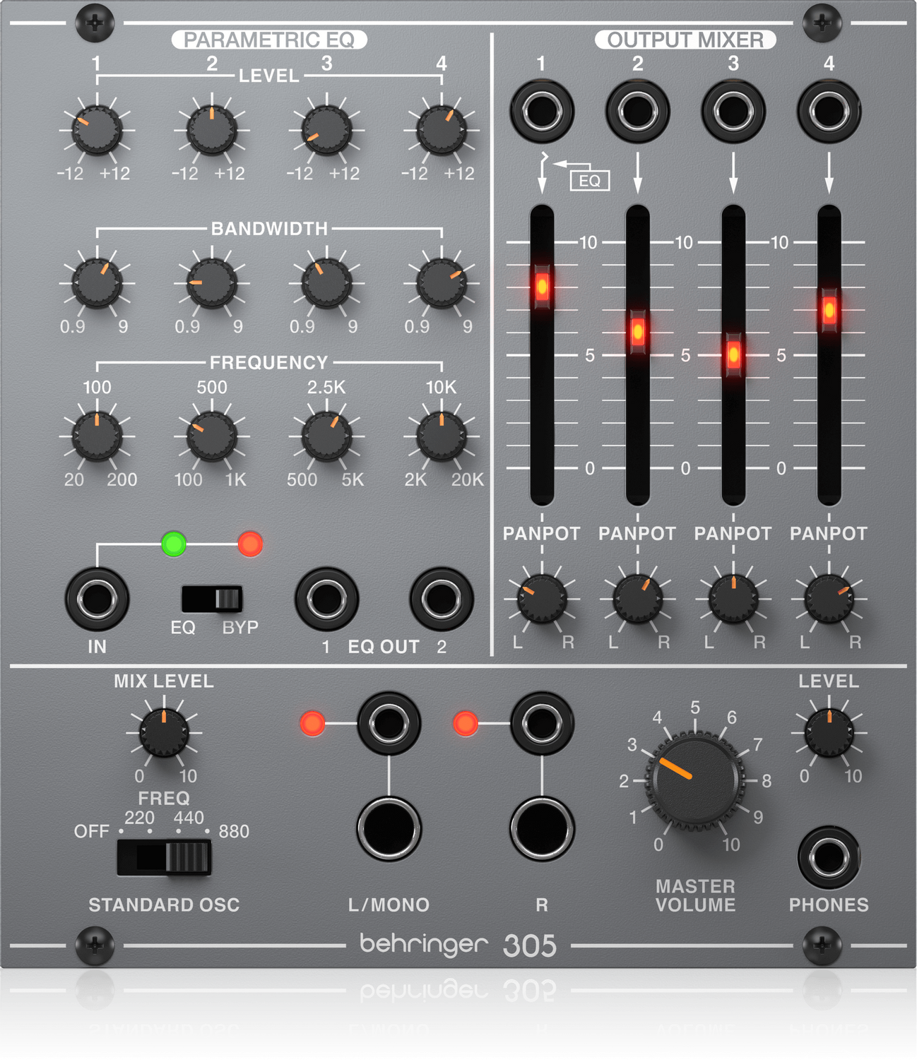 Behringer 305 EQ/MIXER/OUTPUT