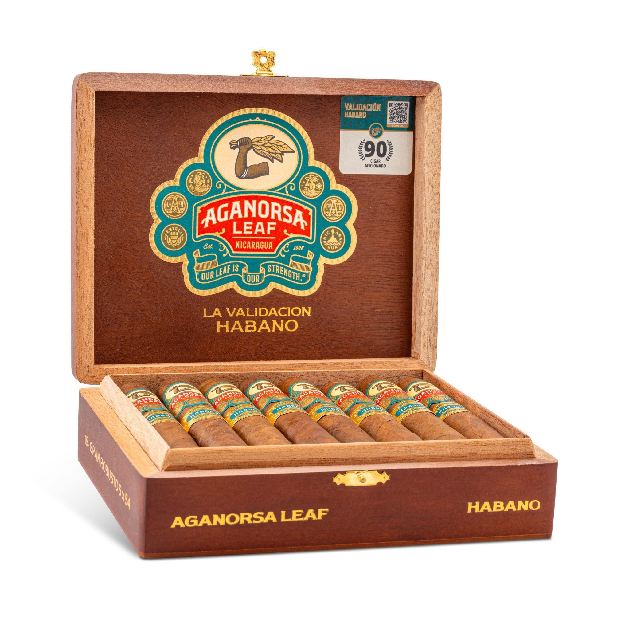 紫檀叶 典范 哈瓦那 大罗布图 盒压 15支/盒