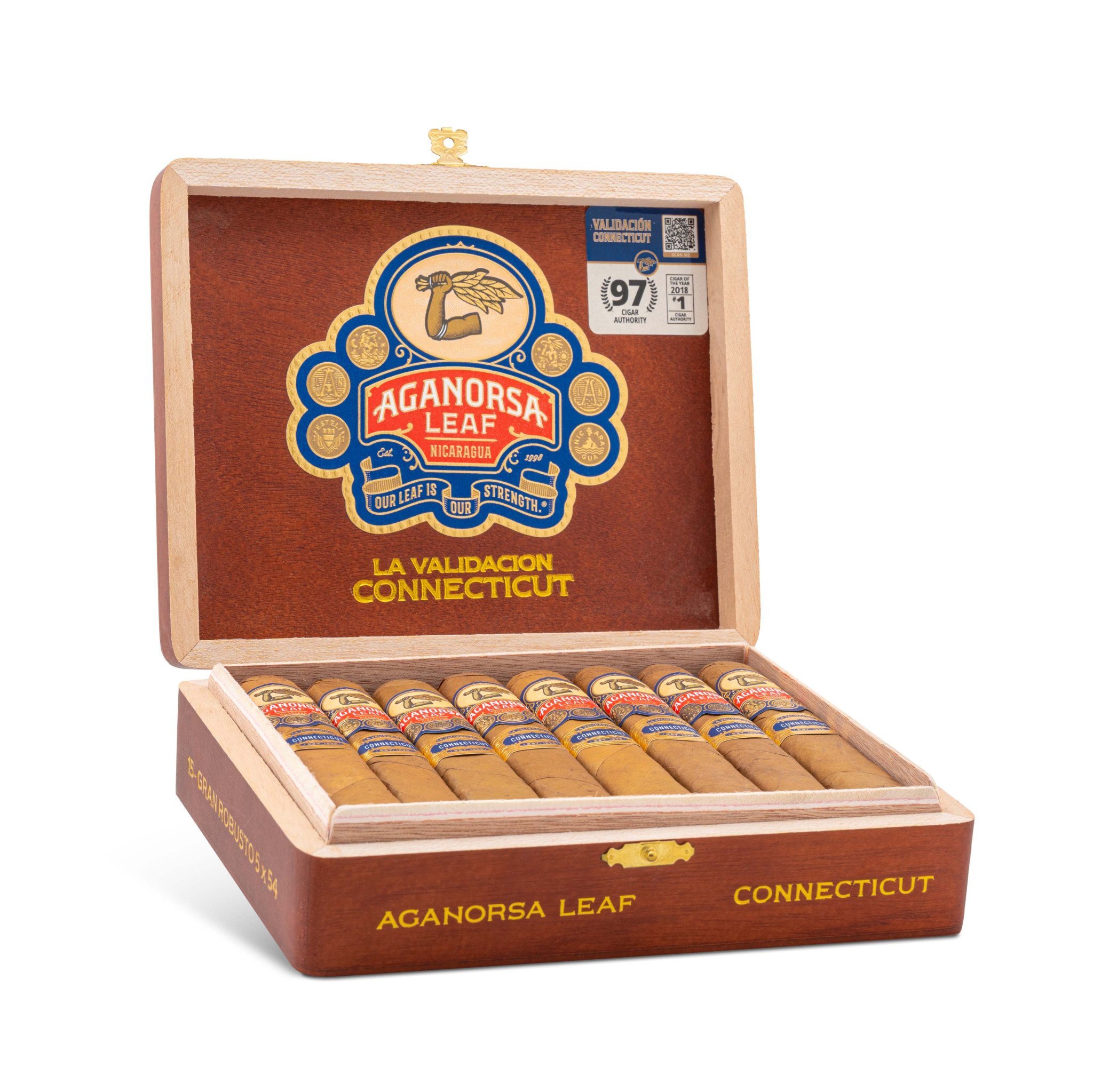 紫檀叶 典范 康州 大罗布图 盒压 15支/盒