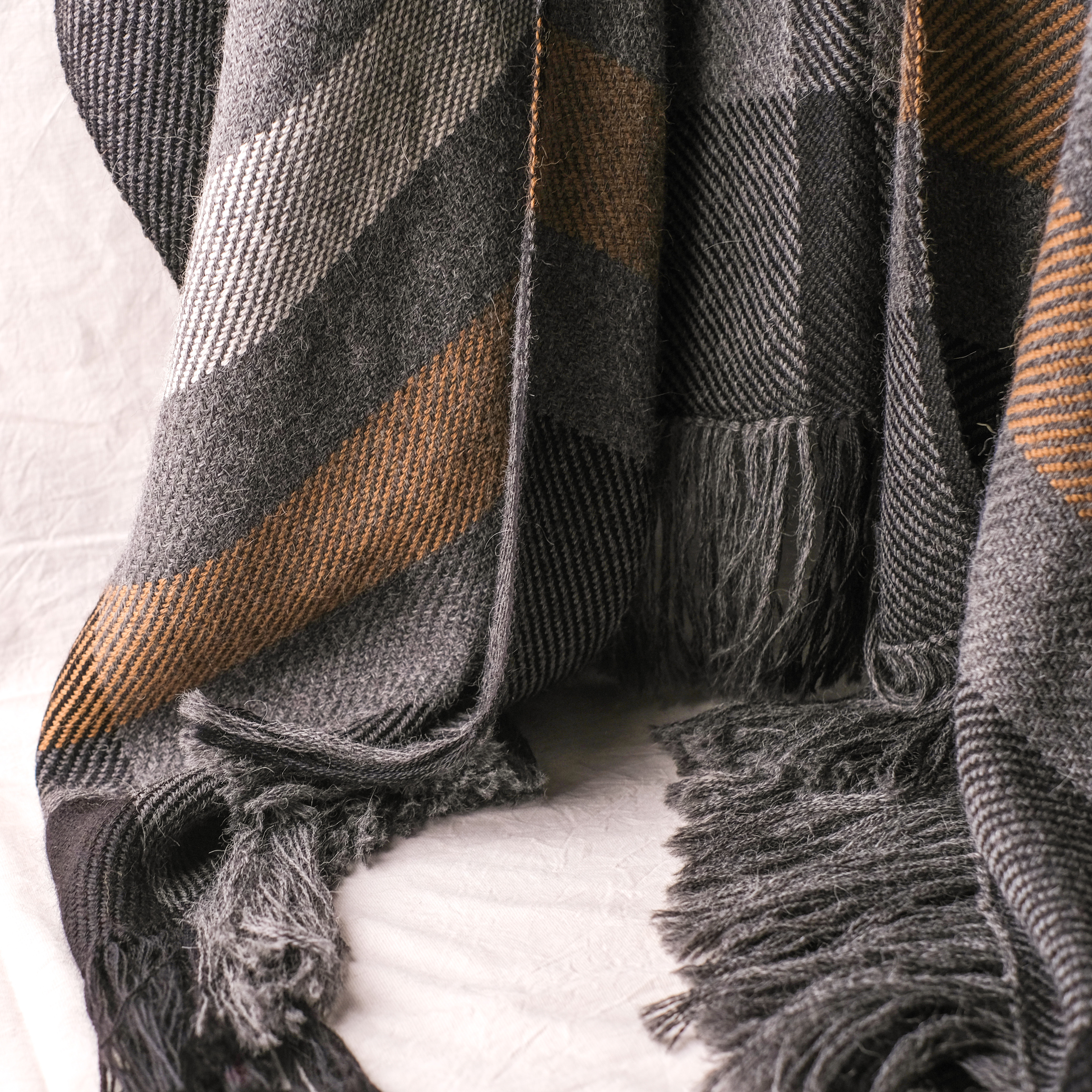 【限量】安地斯羊駝斗篷｜青秧｜秘魯