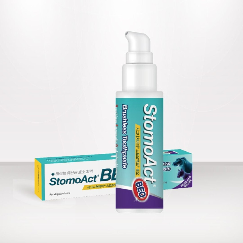 Signature by - StomoAct Korean Propolis Enzyme Lactic Acid Toothpaste (Super Strong Tartar Removal)
