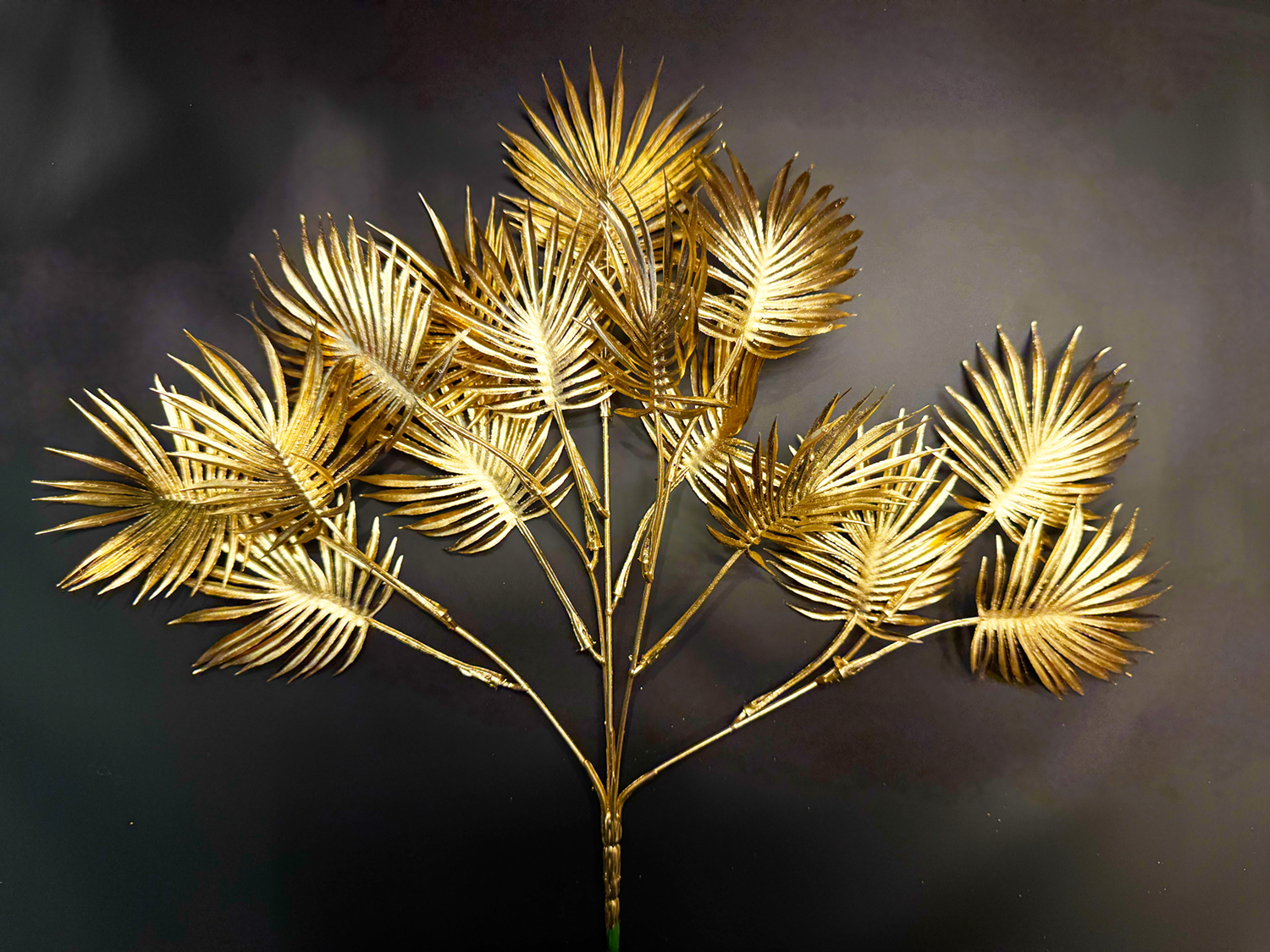 金色擬真棕櫚葉