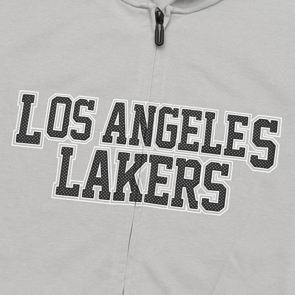 NBA 外套 落肩 灰 連帽外套 湖人隊 3255141411