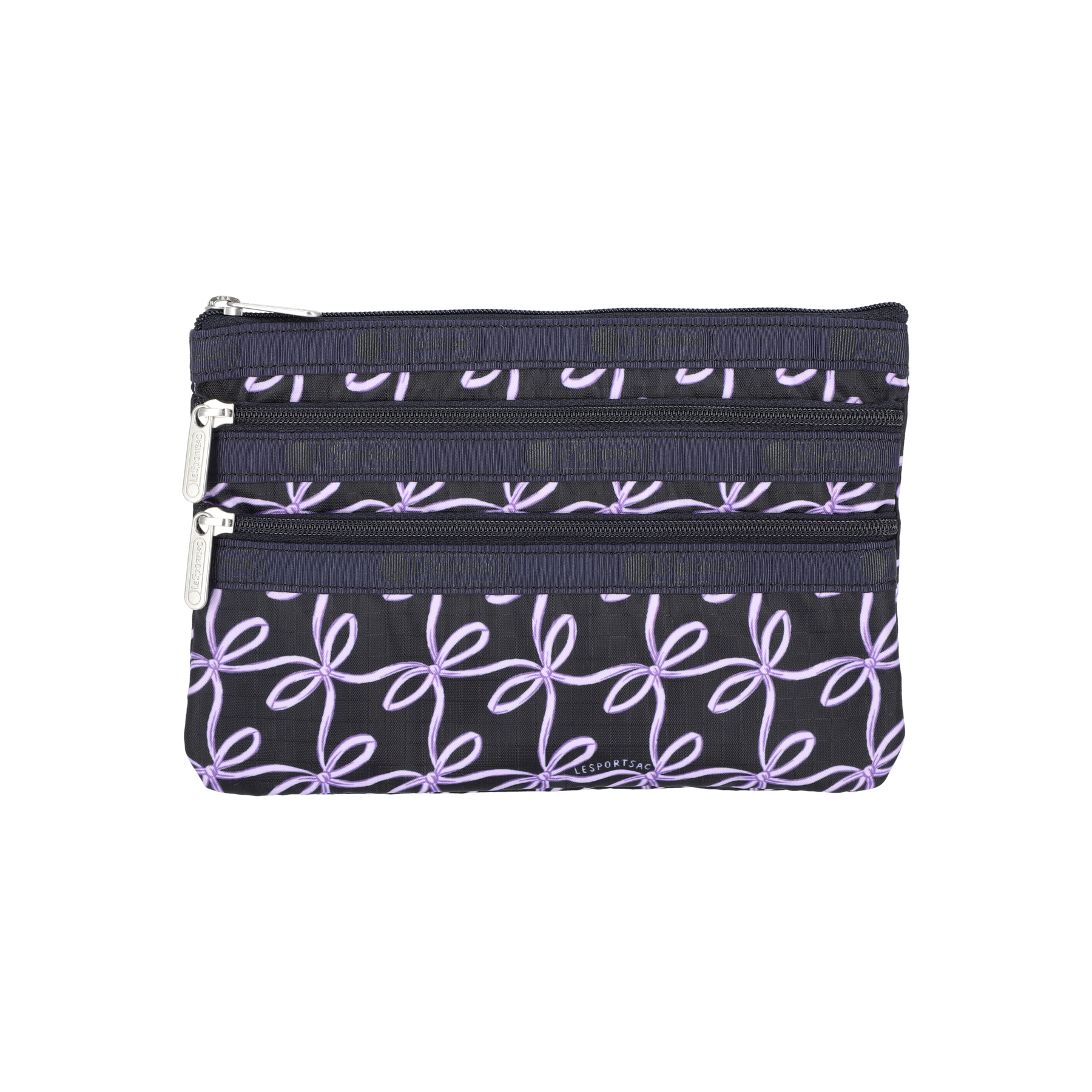 三拉鍊化妝袋 (CHARMING RIBBONS)