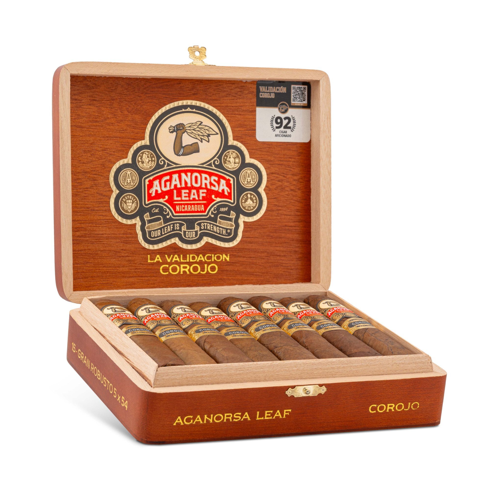 紫檀叶 典范 科罗霍 大罗布图 盒压 15支/盒