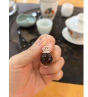 [S] GEMZ & CO AMBER XP060 Purple Honey Crown Pendant, A14 (A14)
