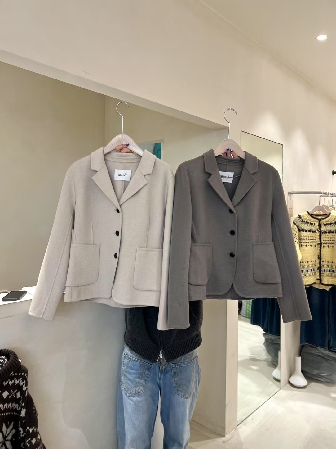 CB5333 手工羊毛西裝外套 *優惠碼不適用*