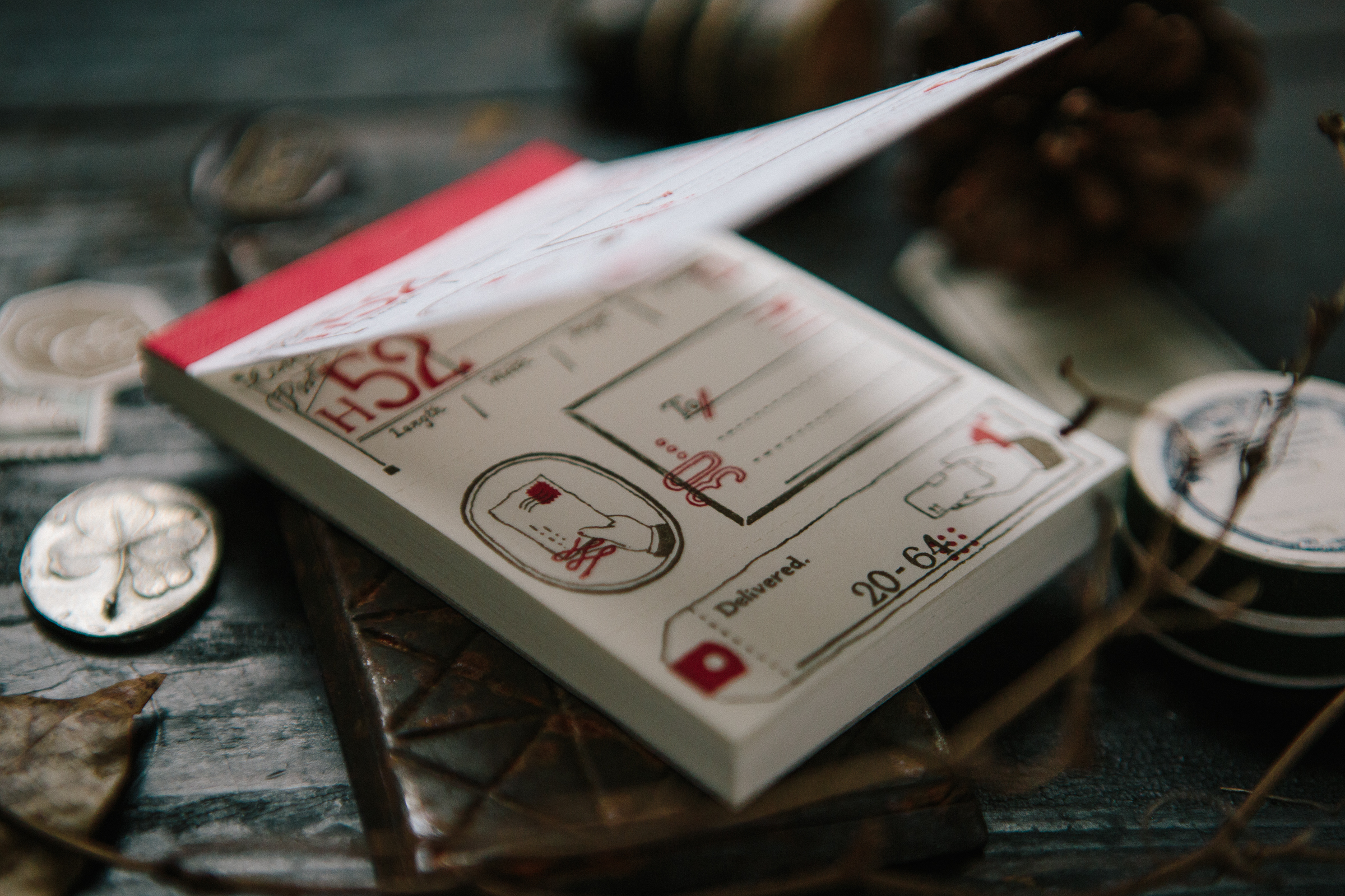 活版便箋本 | 郵務｜OURS STUDIO / TAIWAN