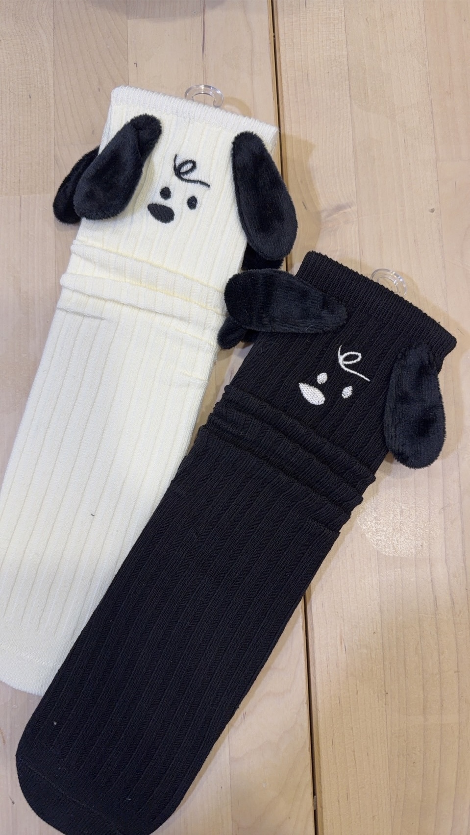 親子狗狗無底襪