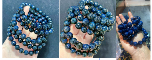 [S] GEMZ & CO AMBER MD231 Interstellar Blue Sky Bracelet, A32 (A32)