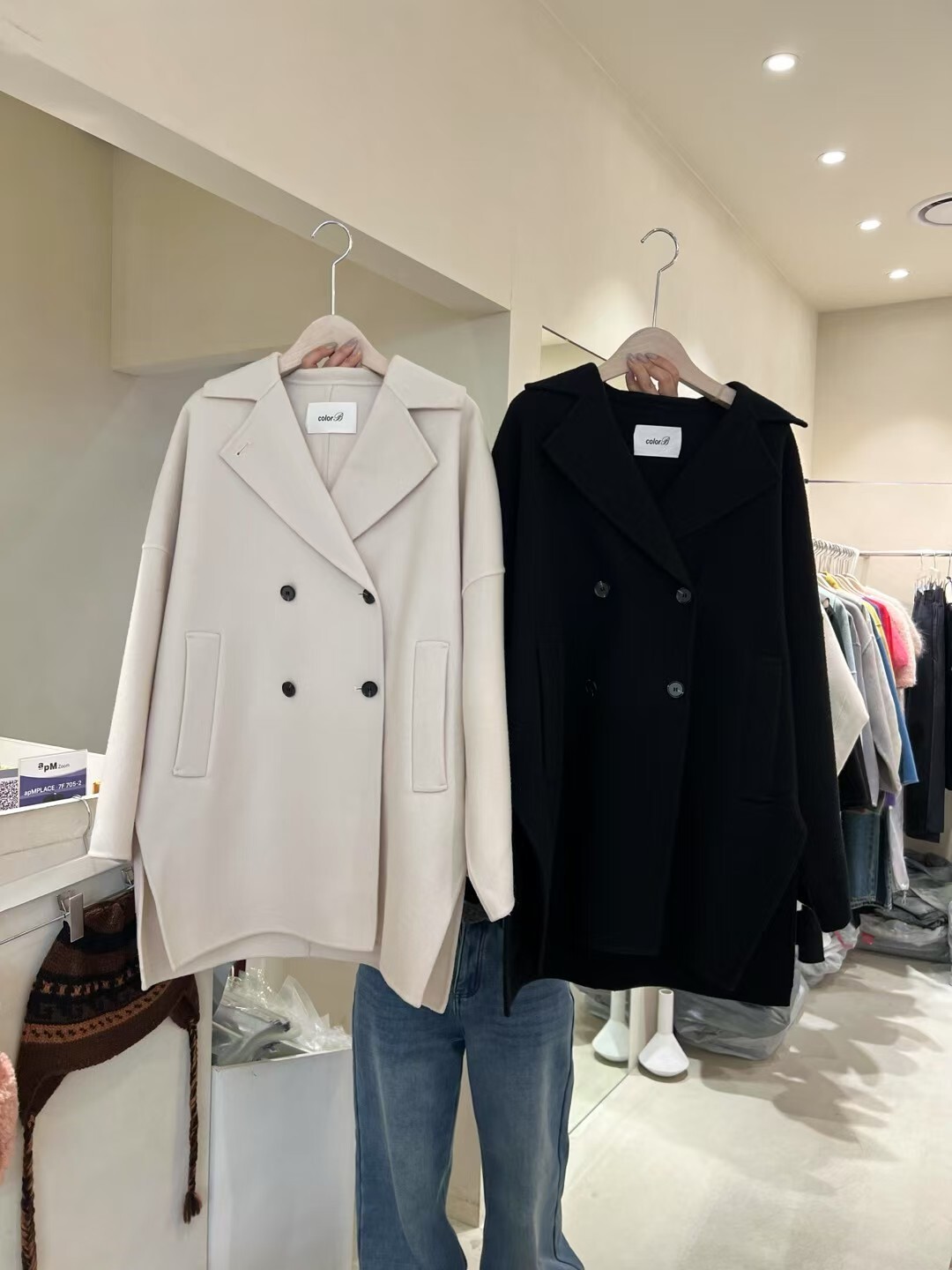 CB5341 排釦手工羊毛中長西裝 *優惠碼不適用*