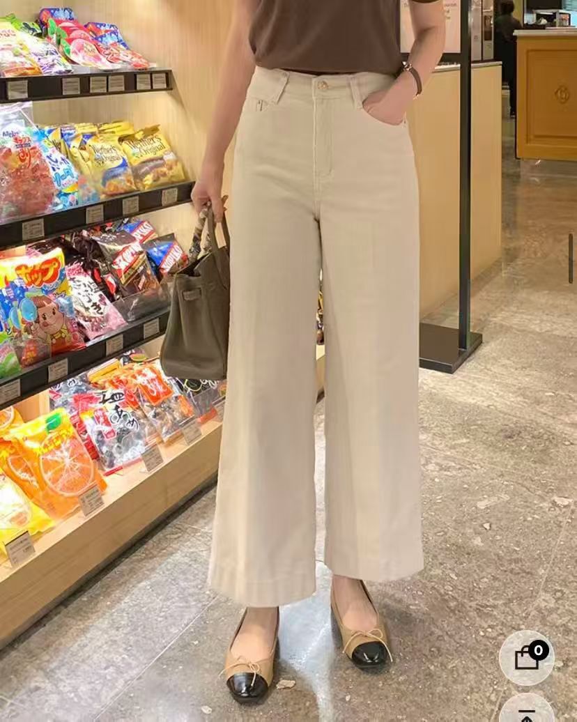 HL262 秋冬日常刷薄毛長褲