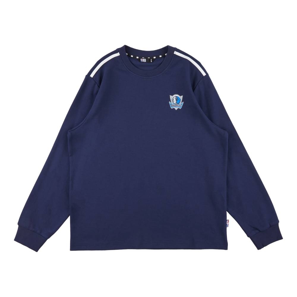 NBA 長T 織帶 藍 長袖上衣 獨行俠隊 3355100280