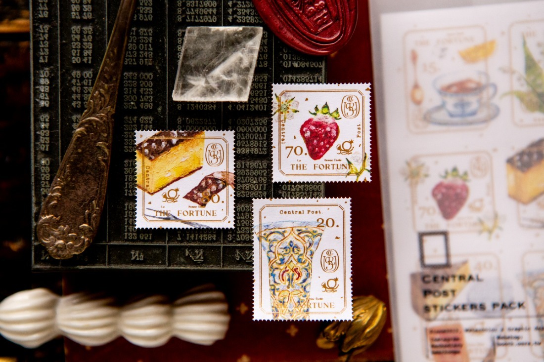 OURS | The Fortune 郵票貼紙