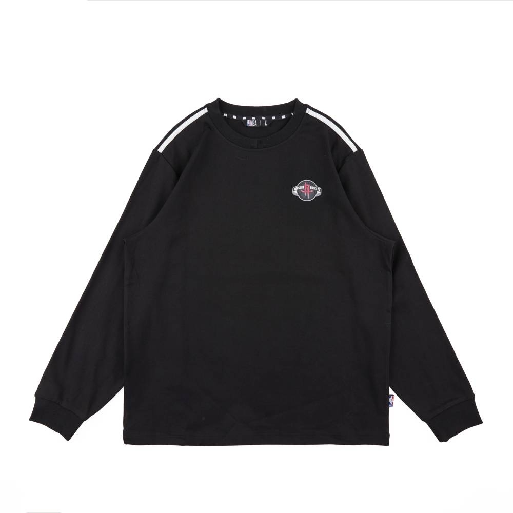 NBA 長T 織帶 黑 長袖上衣 火箭隊 3355100320
