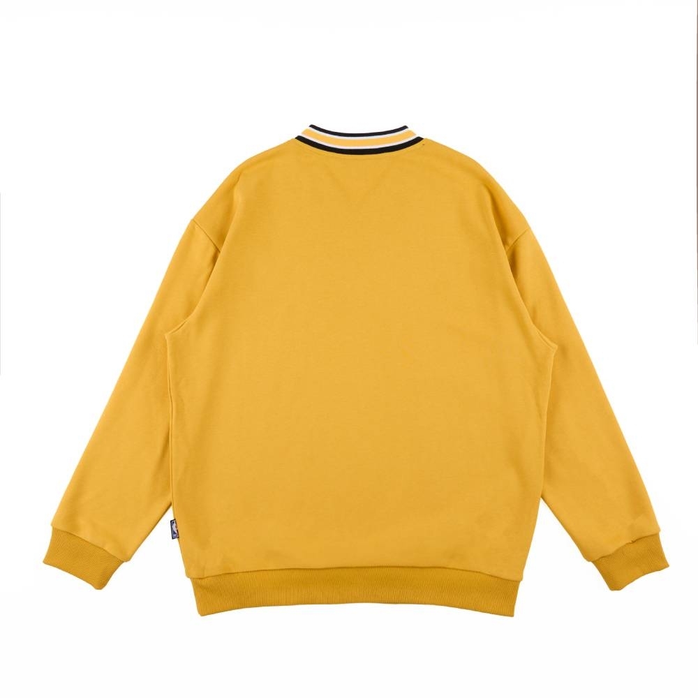 NBA 美式 V領 落肩 隊徽 長袖上衣 湖人隊 3355100562