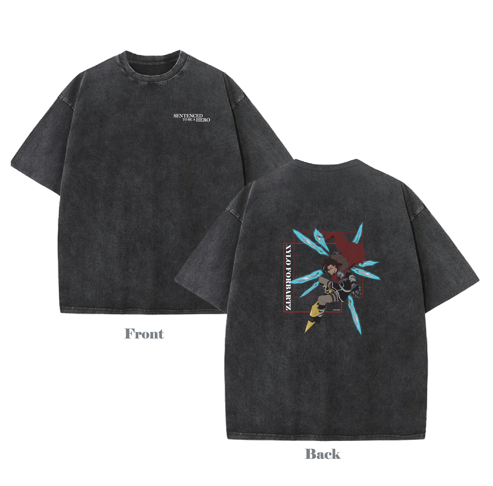 判處勇者刑 - 洗水T恤 - 賽羅．佛魯巴茲