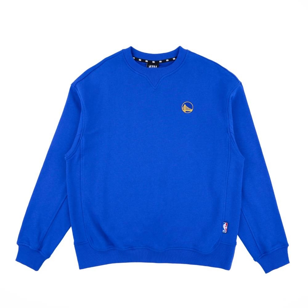 NBA 大學T 落肩 藍 長袖上衣 勇士隊 3355100882