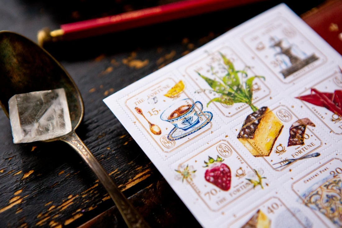 The Fortune 郵票貼紙｜OURS 森林好朋友 台灣