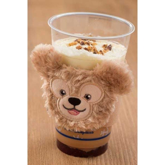 現貨┃日本 迪士尼 達菲熊 傑拉多尼 星黛露 毛絨 魔鬼粘 杯套