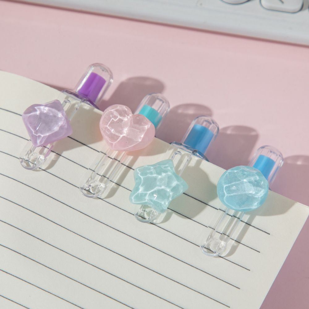 按動點點膠筆｜可愛造型黏貼點膠 文具點點膠 手帳裝飾膠 不拉絲 不沾手 6mmiable 5m 文創文具【輕鬆購五金百