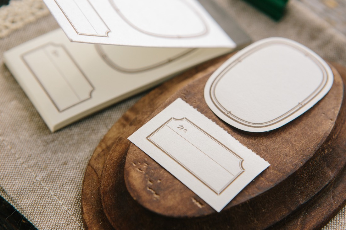 活版便箋本 | 橢圓形標籤｜OURS STUDIO / TAIWAN