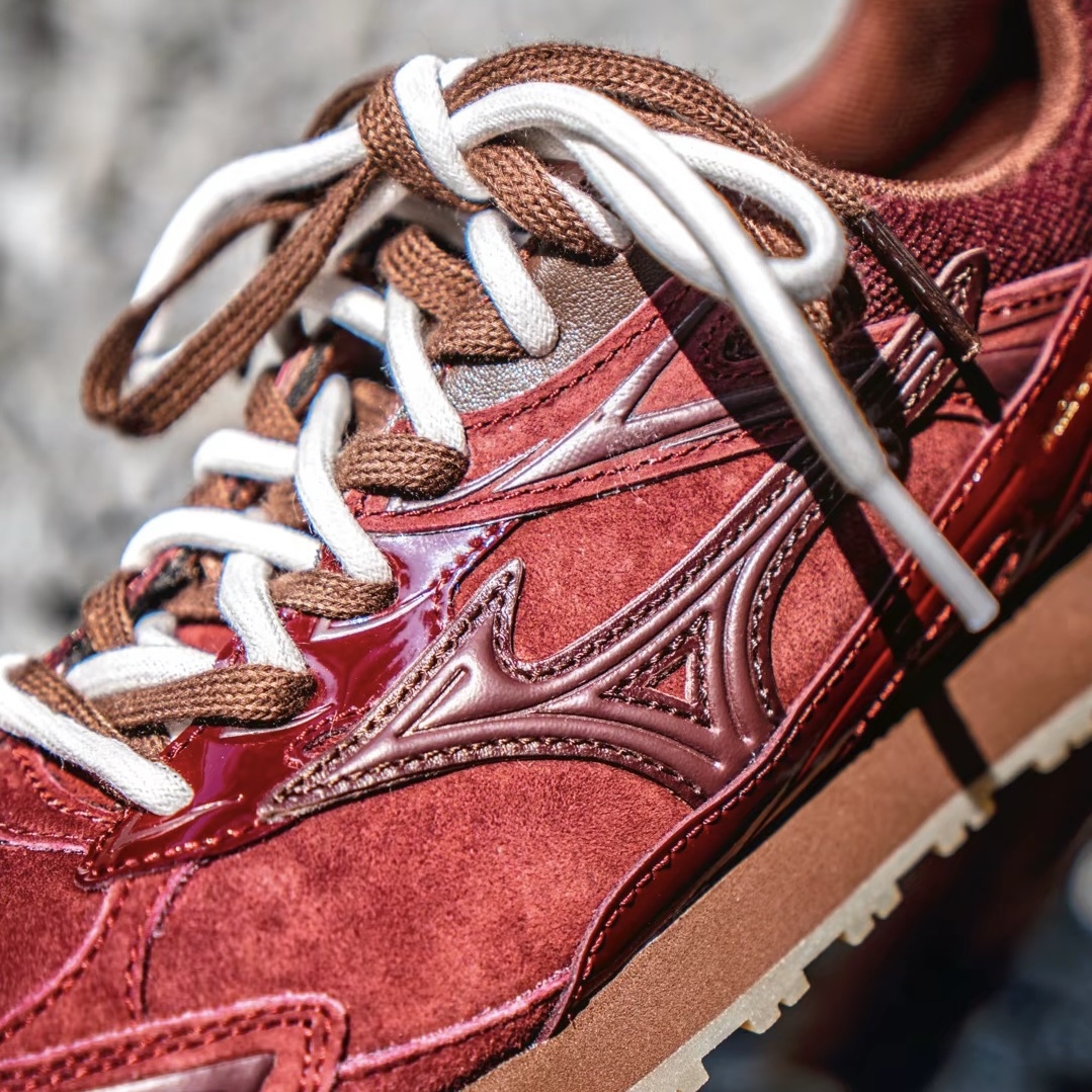 Mizuno 美津濃 LG 60s 2K burgundy 勃根地酒紅色 復古薄底鞋 德訓鞋 D1GH242114