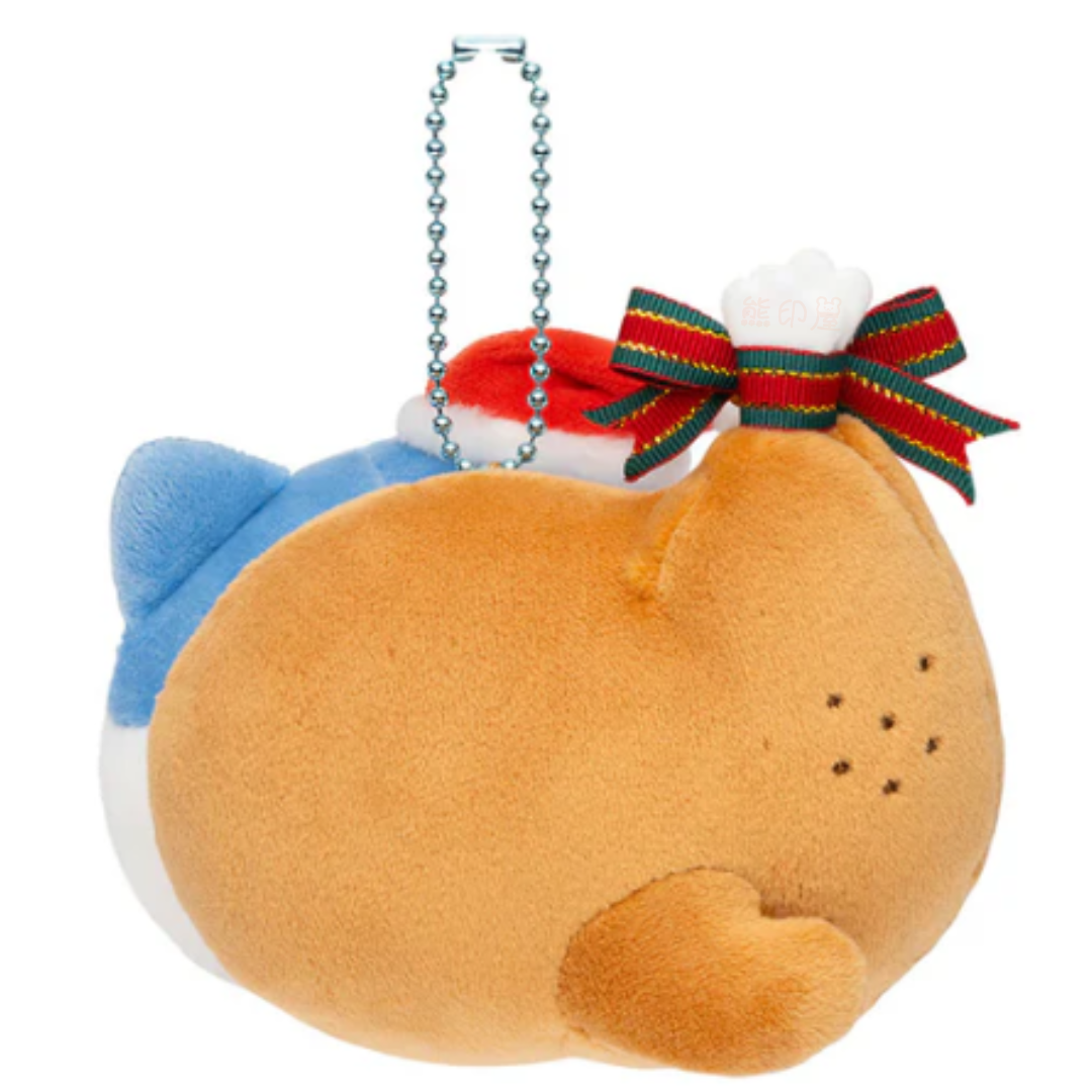Chiikawa 小八貓聖誕火雞款 毛公仔吊飾 掛飾