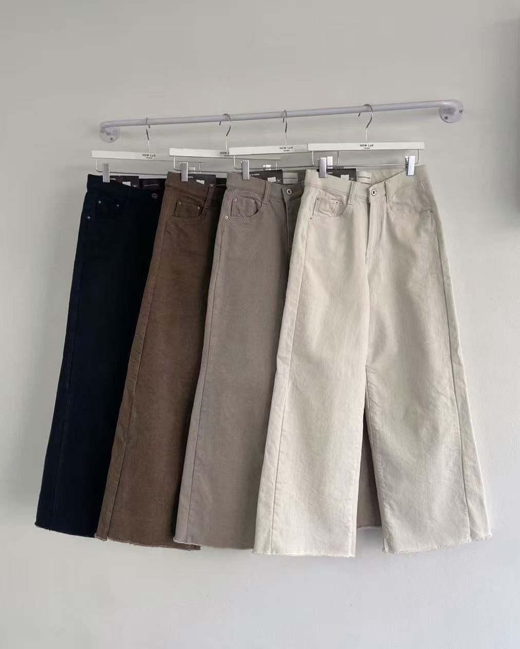 HL264 冬季新款!日常薄抓毛牛仔褲 *特價* (優惠碼同充值購物金不適用)