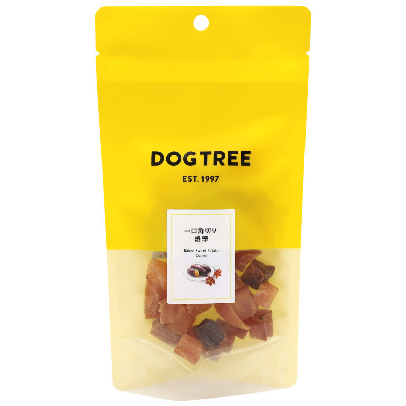 【DogTree】Bite-size Baked Sweet Potato Cubes (approx. 20g)