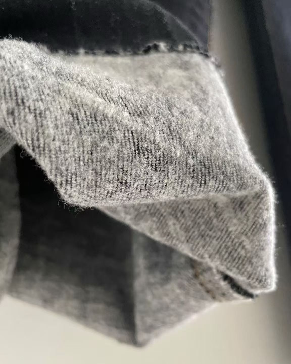 HL2520-1 冬季新款!壓線刷薄毛牛仔褲