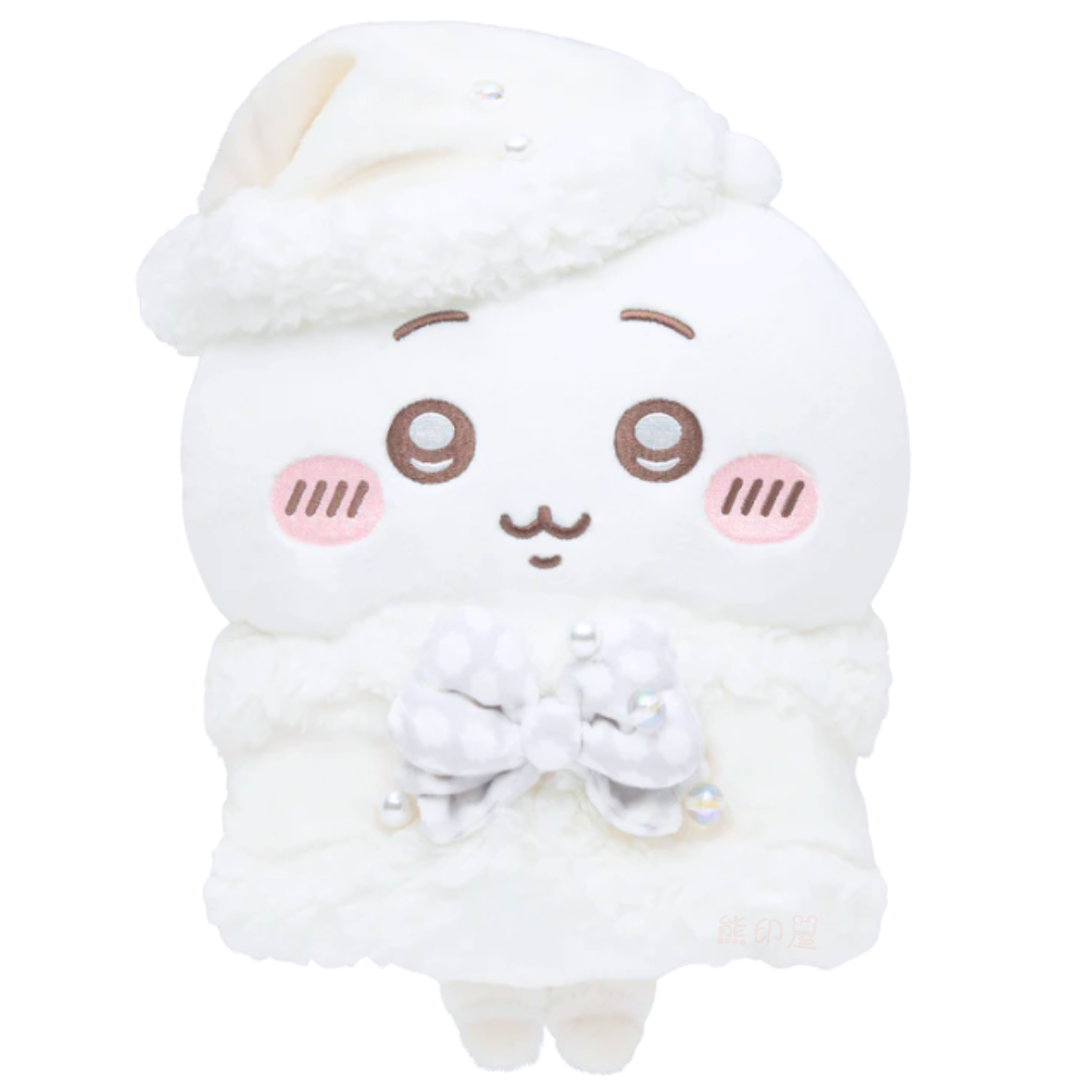 Chiikawa 吉伊卡哇冬日款毛公仔擺件