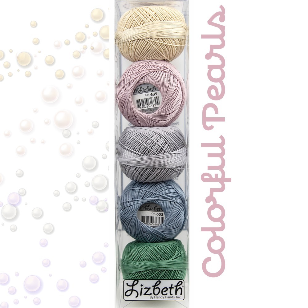 現貨 Lizbeth 五球組 Colorful Pearls