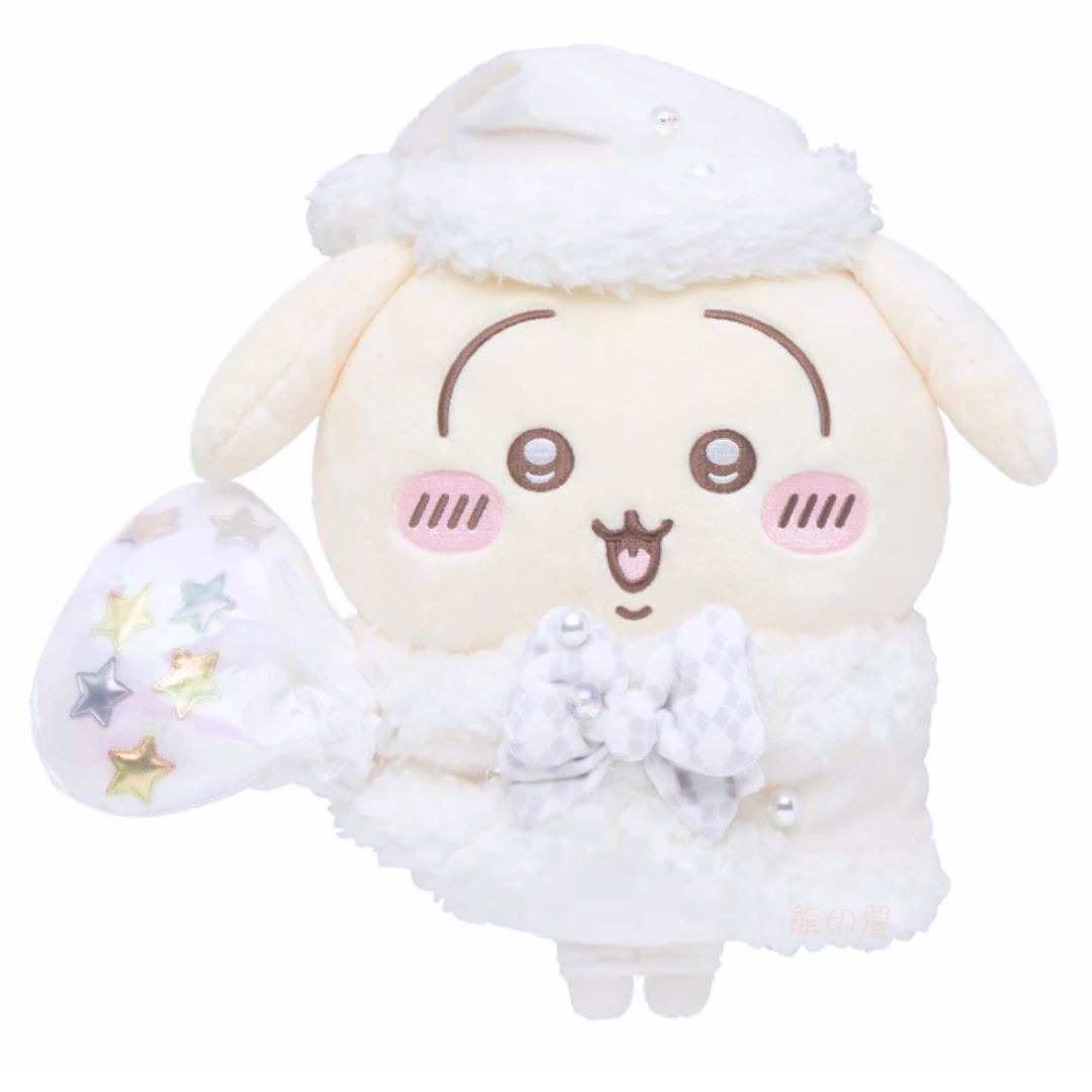 Chiikawa 兔子冬日款毛公仔擺件