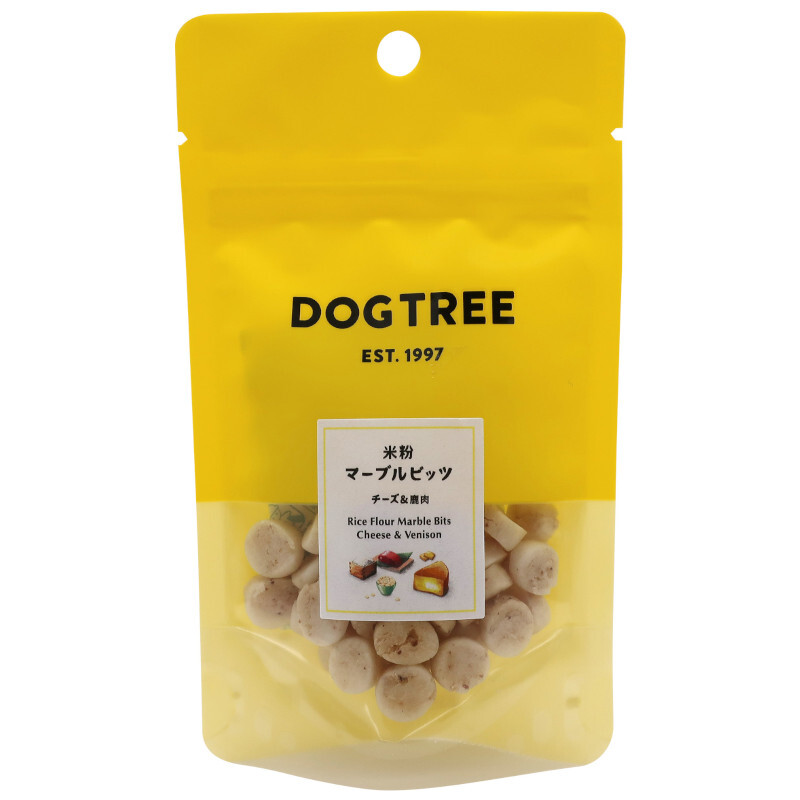 【DogTree】Rice Flour Marble Bits - Cheese & Venison (approx. 20g)
