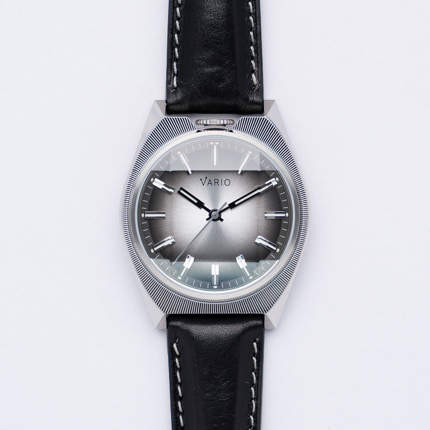 Vario - Futurist Watch Sunburst Silver Fume Watch