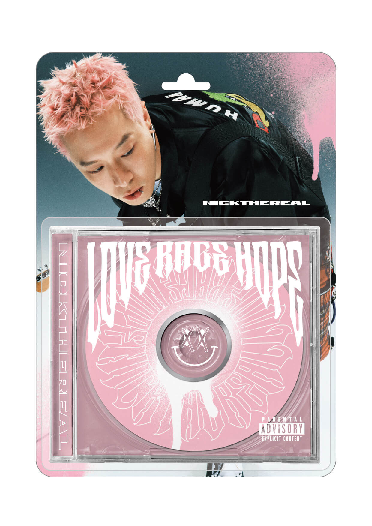 周湯豪 NICKTHEREAL《LOVE RAGE HOPE》（限量精裝版CD）