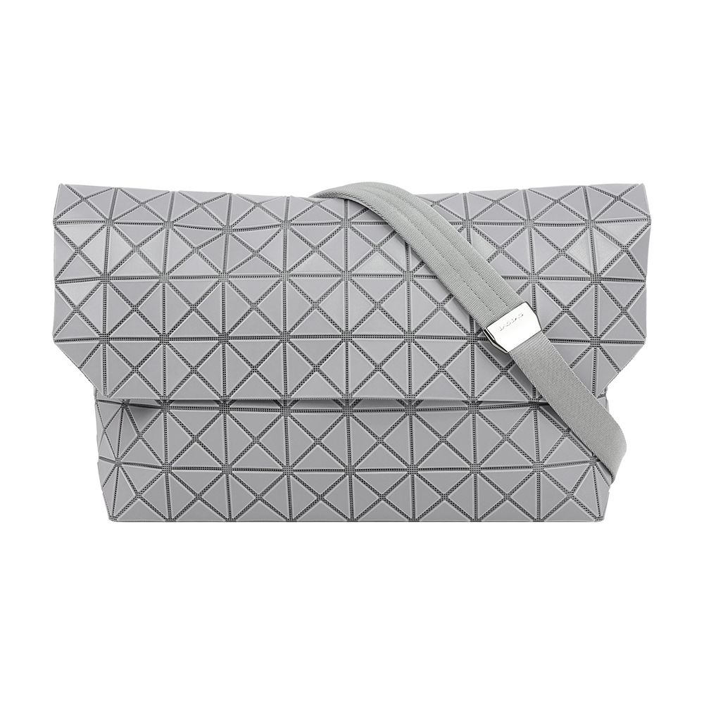【ISSEY MIYAKE三宅一生】BAO BAO PRISM SAC 翻蓋郵差包(深灰色)