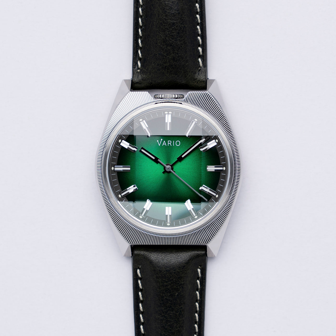 Vario - Futurist Watch Sunburst Green Fume Watch