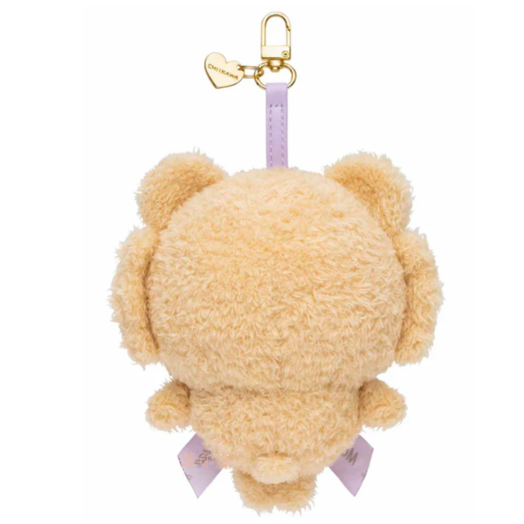 Chiikawa 飛鼠款甜美泰迪熊毛公仔吊飾 掛飾 (Momonga)