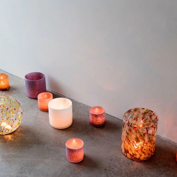 ByOn-卡洛拉燭台/花瓶，彩色L，既是藝術擺飾也可做為燭台或花器