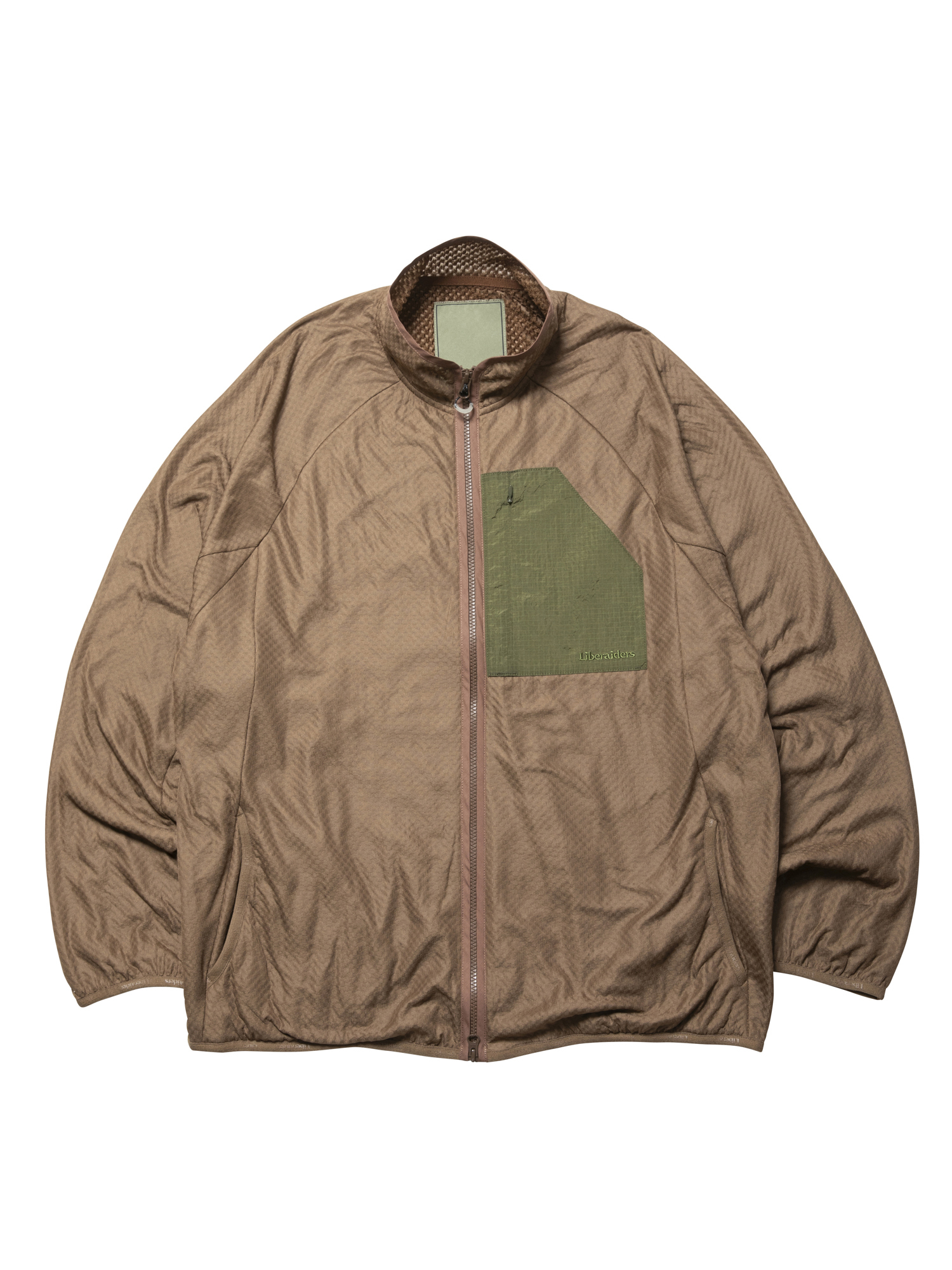 LIBERAIDERS OCTA ZIP-UP JACKET 770182503 BRN