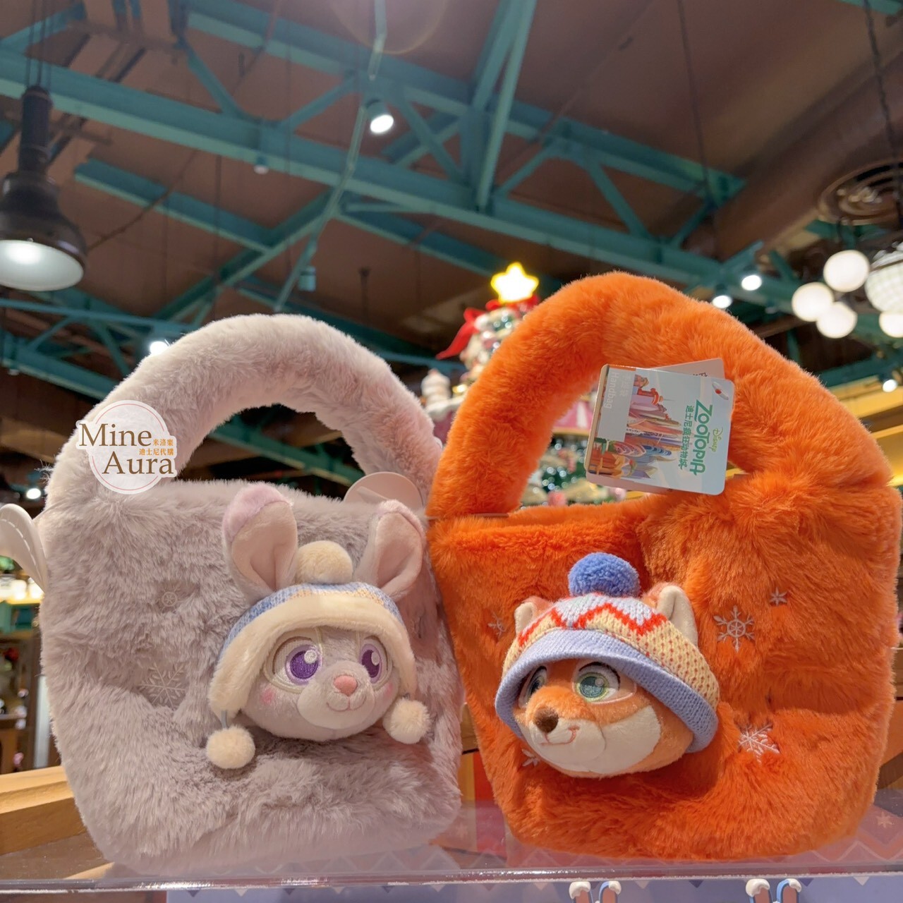 2025 冬日 動物方城市 Zootopia 哈茱蒂 Judy 兔 絨毛 手提包 -上海迪士尼樂園