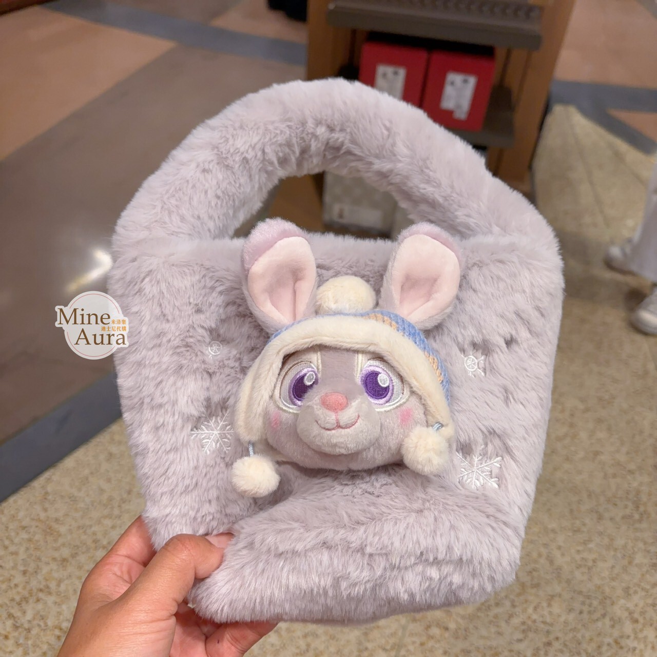 2025 冬日 動物方城市 Zootopia 哈茱蒂 Judy 兔 絨毛 手提包 -上海迪士尼樂園