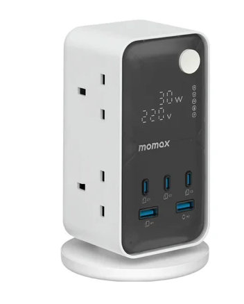 MOMAX | 1-Charge Work-Flow 6 位拖板 US21 (USB 35W max)